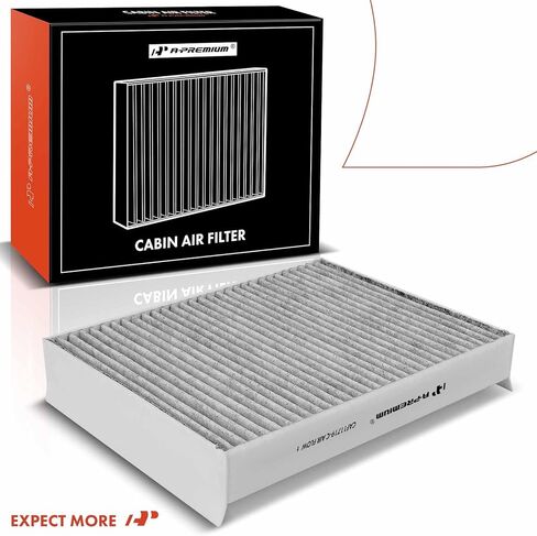 فلتر هواء المقصورة A-Premium 2-PC مع الكربون المنشط متوافق مع مرسيدس بنز C300، C350e، C400، C43 AMG، C450 AMG، E300، E350، E450، GLE300d، GL550، GLC350e، GLS350d، CLS450، G550، AMG GT 43 in Saudi Arabia