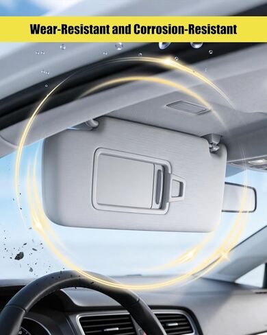 5GG857551 واقي من الشمس الأمامي الأيسر الأيمن مناسب لسيارة VW Golf MK7 Passat B8 Jetta MK7 T-Cross T-ROC، ظل رمادي للحماية من الشمس in Kuwait