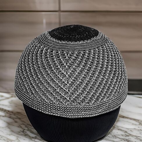 Men's Namaz Prayer Hat, Traditional Kufi, Beige in Kuwait