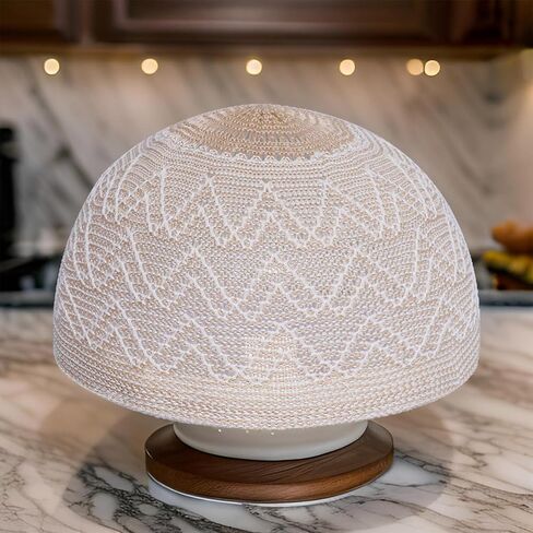 Men's Namaz Prayer Hat, Traditional Kufi, Beige in Kuwait