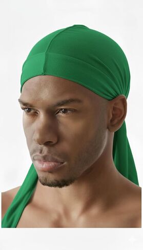 TITAN Satin DURAG, 1PC Green Color in Saudi Arabia