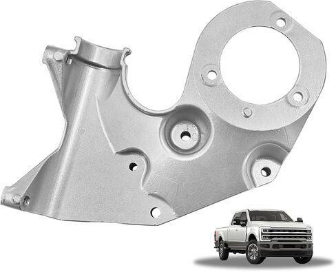 F8TE-10239-AB دعامة مضخة التوجيه الكهربائية تناسب Ford F-250 F-350 F-450 F-550 Super Duty Trucks 446ci 7.3L V8 1999 2000 2001 2002 2003 F8TE10239AB دعامة مولد كهربائي لمضخة التوجيه in Kuwait