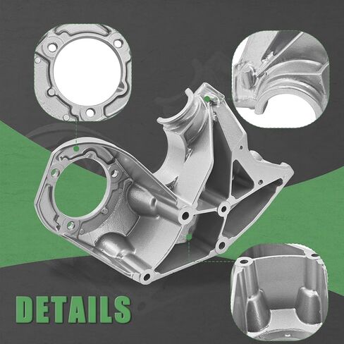 F8TE-10239-AB دعامة مضخة التوجيه الكهربائية تناسب Ford F-250 F-350 F-450 F-550 Super Duty Trucks 446ci 7.3L V8 1999 2000 2001 2002 2003 F8TE10239AB دعامة مولد كهربائي لمضخة التوجيه in Kuwait