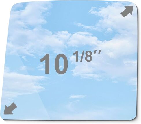 TOEMIRR Mirror Glass Driver Left Side Upper fit for 2013-2014 FORD F150 2008-2020 F250 F350 F450 Super Duty 2016-2021 F650 F750 Pickup Truck with Flat Rearview Mirror Glass Replacement in Kuwait