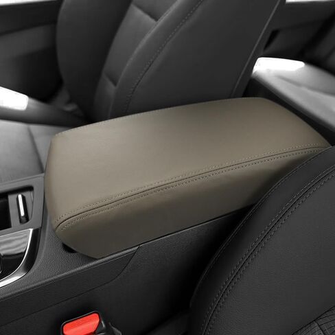 DEYTOP غطاء وحدة التحكم المركزية لشركة Hyundai Sonata 2015-2019 ملحقات غطاء مسند ذراع السيارة لشركة Hyundai Sonata 2015 2017 2018 ملحقات مسند الذراع (أسود مع وسادة) in Saudi Arabia