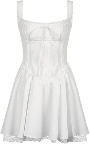 Elegant Party Dresses Ladies Fashion A-Line Pleated Fluffy Dress Lace Sexy Ball Gown Minis in Saudi Arabia