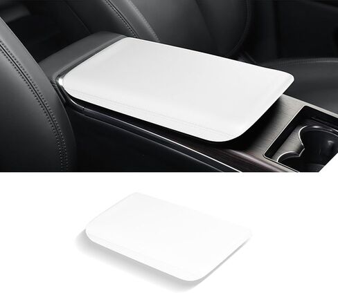 Center Console Armrest Cover Compatible with Tesla Model S/X 2022-2026, Non-Slip TPE Armrest Cover for Tesla Model S/X Plaid/Long Range, Arm Rest Protector Model S/X Interior Accessories (Black) in Kuwait