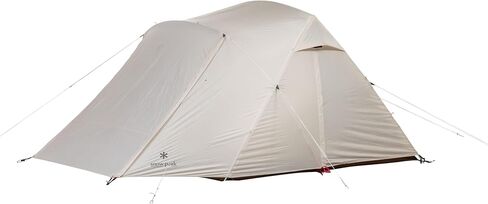 Snow Peak Alpha Breeze, simple set up 4 person tent in Saudi Arabia