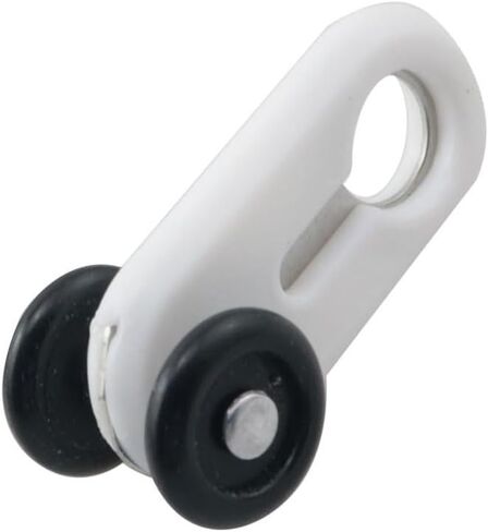 30PCS Ceiling Roller Curtain Fittings Silent Curtain Track Pulleys Guide Rail Hook Suitable for Wardrobes and Sliding Door in Saudi Arabia
