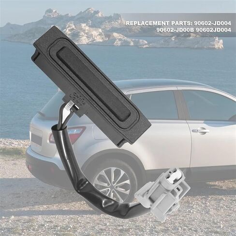 Car Tailgate Switch, for Nissan for Qashqai J10 2006-2014 90602-Jd004 90602-Jd00B 90602Jd004 90602Jd00B Car Trunk Lid Release Switch in Saudi Arabia