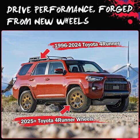 KSP 6x5.5(6x139.7MM) Hub Centric Conversion Adapter, 106mm Hub to 95.2mm Wheel Bore Adapters,Put 2024+ Tacoma Rim on 2005-2023 Tacoma 1996-2024 4runner Vehicle, Vehicle Hub Bore Conversion Spacer in Saudi Arabia