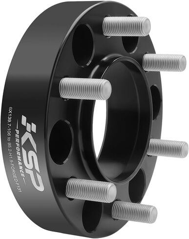 KSP 6x5.5(6x139.7MM) Hub Centric Conversion Adapter, 106mm Hub to 95.2mm Wheel Bore Adapters,Put 2024+ Tacoma Rim on 2005-2023 Tacoma 1996-2024 4runner Vehicle, Vehicle Hub Bore Conversion Spacer in Saudi Arabia