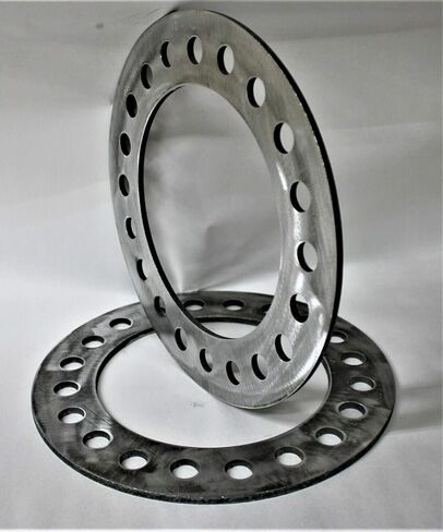 (2) فواصل عجلات فولاذية مقاس 1/4 بوصة لسيارة تشيفي جي إم سي دودج فورد 10 × 225 مم متري أو 10 × 8.75 in Kuwait