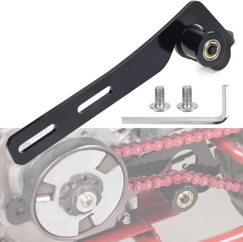 Upgraded Minibike Chain Tensioner Adjustment Bracket with Roller for Predator 212cc 79cc 196cc 224cc 236cc,GX160 GX200 Engine for Coleman CT200U CT200U-EX BT200X Baja Doodlebug DB30 Minibike Parts in Saudi Arabia