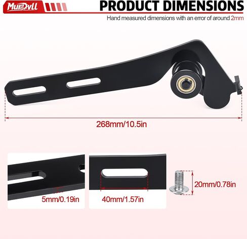 Upgraded Minibike Chain Tensioner Adjustment Bracket with Roller for Predator 212cc 79cc 196cc 224cc 236cc,GX160 GX200 Engine for Coleman CT200U CT200U-EX BT200X Baja Doodlebug DB30 Minibike Parts in Saudi Arabia