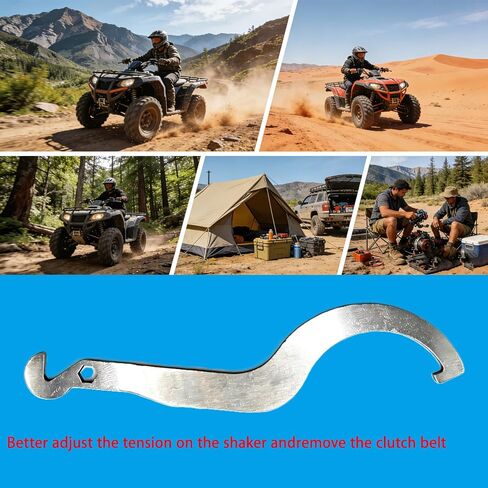 Universal Shock Spanner Wrench Tool,Drive Clutch Spanner Spreader for Polaris Sportsman XP 1000 RZR S 900 General1000,Heavy-Duty Steel Replacement Part 2877408/2877408-329 in Saudi Arabia
