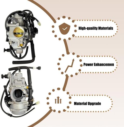16100-HN8-013 TRX650 Carburetor Replacement for Honda Rincon 650 TRX650FA 2003-2005 TRX650FGA 2004 2005 4x4 Carb with Air Filter 17254-HN1-000 in Saudi Arabia