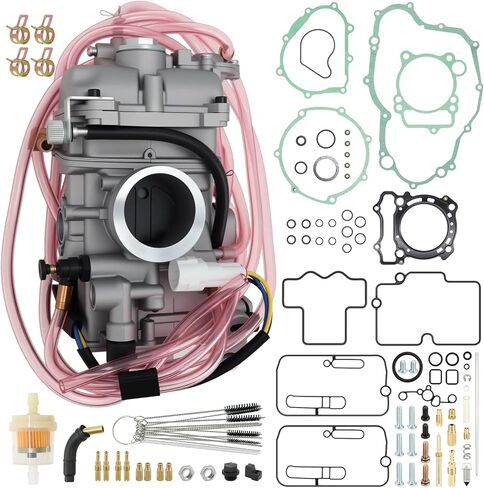 Carburetor Compatible with WR250F YZ250F 2001-2013 for KX250F RMZ250 2004-2013 CRF250X 2002-2016 Replace TC250 TE250 Carb with Carburetor Rebuild Repair Kit, Gasket Kit in Kuwait