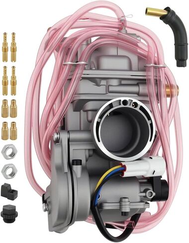Carburetor Compatible with WR250F YZ250F 2001-2013 for KX250F RMZ250 2004-2013 CRF250X 2002-2016 Replace TC250 TE250 Carb with Carburetor Rebuild Repair Kit, Gasket Kit in Kuwait