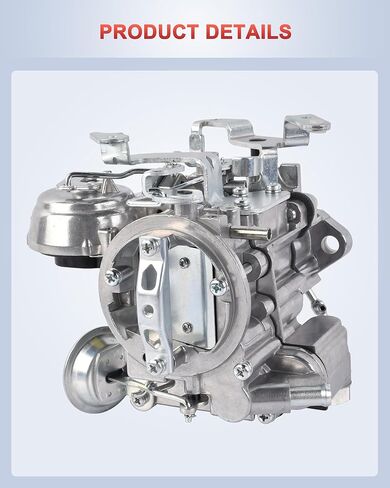 1 خنق كهربائي للمكربن ​​الأسطواني، مناسب لمحركات GMC Chevy 4.1L 250 Cu & 4.8L 292 Cu L6، الجزء # 7043014 7043017 7047314 in Kuwait