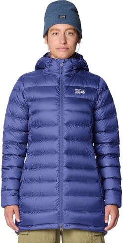 Mountain Hardwear, Tiberondack Down Parka - Women's, Lapis Dusk, M in Saudi Arabia