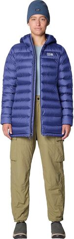 Mountain Hardwear, Tiberondack Down Parka - Women's, Lapis Dusk, M in Saudi Arabia