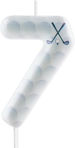 Golf Birthday Candles 12th Golf Themed Birthday Party Decorations, Funny Cake Topper Candles for Boys Girls Kids Sport-Theme Party Supplies in Kuwait