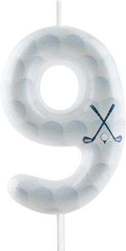Golf Birthday Candles 12th Golf Themed Birthday Party Decorations, Funny Cake Topper Candles for Boys Girls Kids Sport-Theme Party Supplies in Saudi Arabia