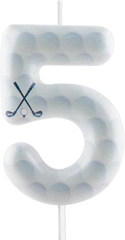 Golf Birthday Candles 12th Golf Themed Birthday Party Decorations, Funny Cake Topper Candles for Boys Girls Kids Sport-Theme Party Supplies in Saudi Arabia