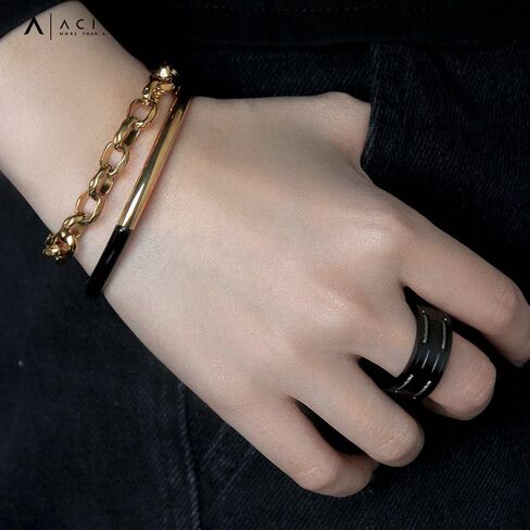 Bracelet for Men Women Stainless Steel Casual Versatile Chain Bracelet in Saudi Arabia