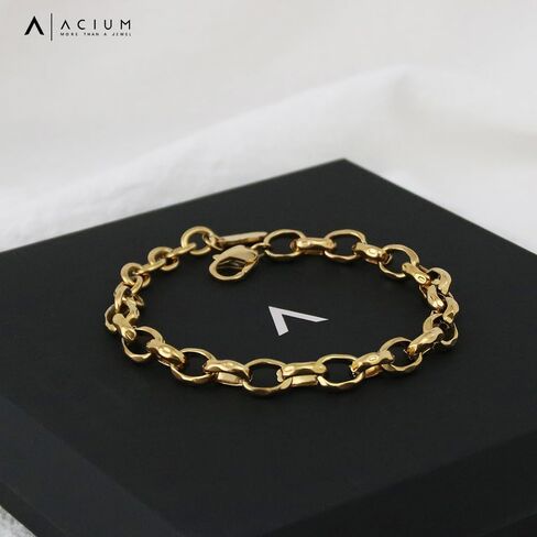 Bracelet for Men Women Stainless Steel Casual Versatile Chain Bracelet in Saudi Arabia
