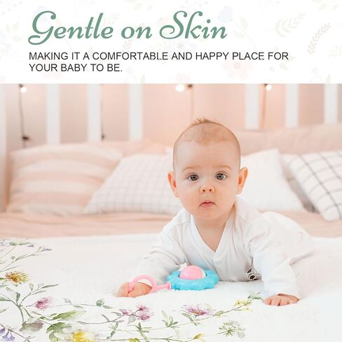 Ocean Baby Monthly Milestone Blanket for Girls, Newborn Month Blanket, Soft Flannel Photography Background Prop Blanket, Personalized Shower Gift, Ocean in Kuwait