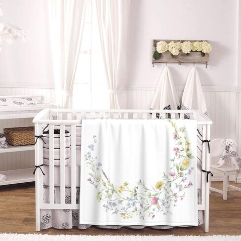 Ocean Baby Monthly Milestone Blanket for Girls, Newborn Month Blanket, Soft Flannel Photography Background Prop Blanket, Personalized Shower Gift, Ocean in Kuwait