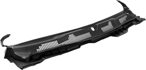 Windshield Wiper Cowl Panel Grille Compatible with 2009-2018 Dodge Ram 1500 2500 3500&2019-2024 Ram 1500 Classic Replacement for 55112305AC 55112305AD 55112305AB Air Inlet Window Wiper Cowl Vent Panel in Saudi Arabia