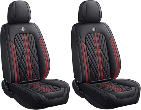 مجموعة غطاء مقعد السيارة من جلد نابا الفاخر مناسبة خصيصًا لسيارة Honda Pilot 2005-2016 واقيات وسادة المقعد المصنوعة من الجلد الصناعي المقاومة للماء والقابلة للتنفس (مجموعة كاملة من 5 مقاعد، أزرق رمادي) in Kuwait