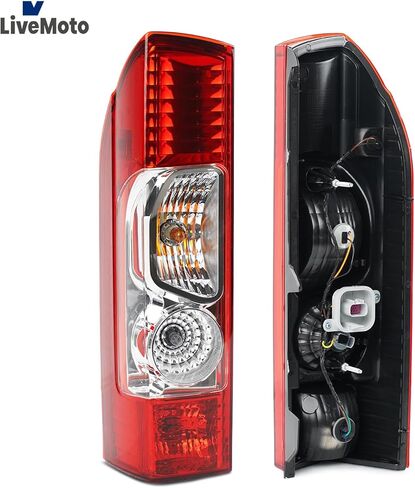 Halogen Tail Light Assembly Compatible with 2014-2022 Ram Promaster 1500 2500 3500, W/Bulbs & Harness, Rear Lamp Left Driver Side Replacement 04725947AD 04725947AC, 4725947AA, 4725947AB in Saudi Arabia