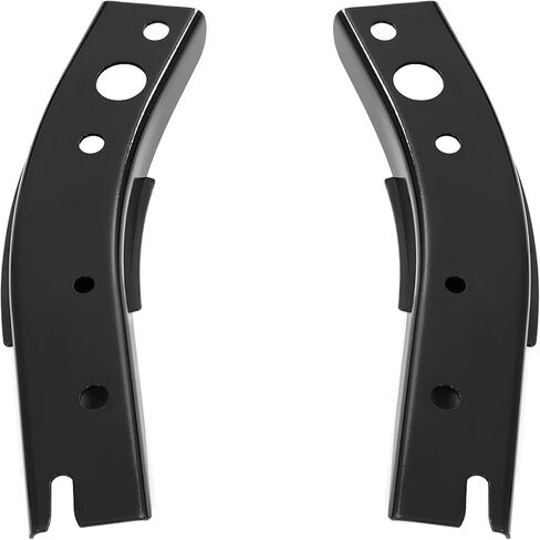 KUAFU Rear Bumper Reinforcement+Bracket Compatible with 2000-2006 Toyota Tundra 520160C010 520150C010 TO1166111, TO1162101 Bumper Bar Arm Bracket Screws Kits Steel Powder Coated Black in Saudi Arabia