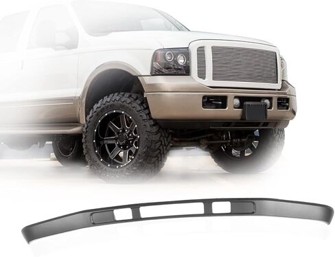 قطع غيار Perfit Liner الجديدة من المصد الأمامي السفلي باللون الرمادي الداكن المتوافقة مع 2005 2006 2007 Ford Excursion F250 F350 يناسب FO1095219 5C3Z17626AAA in Saudi Arabia