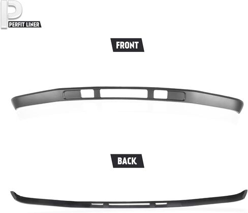 قطع غيار Perfit Liner الجديدة من المصد الأمامي السفلي باللون الرمادي الداكن المتوافقة مع 2005 2006 2007 Ford Excursion F250 F350 يناسب FO1095219 5C3Z17626AAA in Saudi Arabia