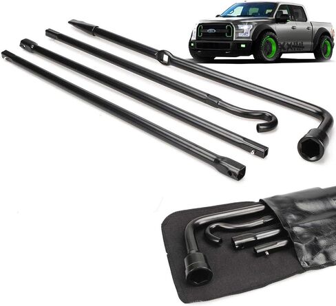 Spare Tire Tool Set Kit Fit for Chevrolet Silverado GMC Sierra 1500 2500 3500 (2000-2014), Tire Lug Wrench Extension Jack Tool Kit Set Pickup Truck with Bag in Saudi Arabia