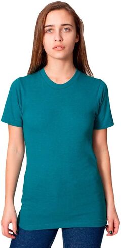 American Apparel Men's Tri-Blend Short Sleeve Track Shirt in Saudi Arabia