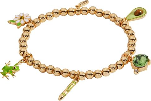 Alex and Ani Crayola Fan Favorites Forest Green Stretch Bracelet in Saudi Arabia