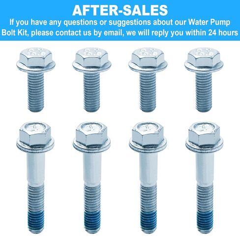 Water Pump Mounting Hardware Kit 902-804 for GMC & Chevrolet 1996-2014 Series,Water Pump Bolt Kit Compatible with Select Models in Saudi Arabia