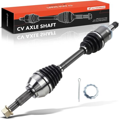 A-Premium CV Axle Shaft Assembly - Compatible with Nissan Altima Hybrid 2007 2008 2009 2010 2011, 2.5L, Automatic CVT Transmission - Front Right Passenger Side, Replace# 39101JA020 in Saudi Arabia