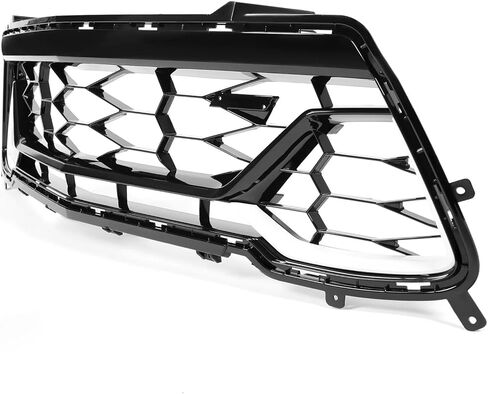 Black Plastic(ABS) Lower Grille Front Bumper Grill Assembly Mesh Honeycomb Fit For Chevrolet Camaro SS 2016 2017 2018 Heat Corrosion Impact Resistant Waterproof in Kuwait
