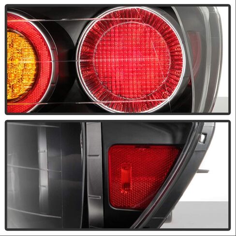 ACANII - For Black 2004-2009 Honda S2000 AP2 FULL LED Tail Lights Lamps 04-09 Left+Right in Saudi Arabia