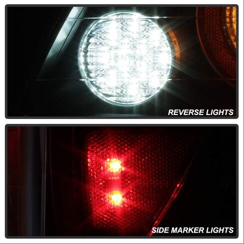 ACANII - For Black 2004-2009 Honda S2000 AP2 FULL LED Tail Lights Lamps 04-09 Left+Right in Saudi Arabia