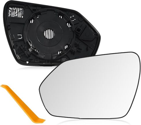 Passenger Side Heated Mirror Glass Replacement with Backing Plate for Hyundai Elantra 2011-2025 | Fits 87621-AA180, 87621-F2010, 87621-3X030 | OE Design Convex Mirror with Defrost Function in Saudi Arabia