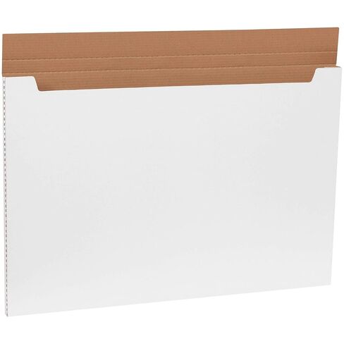 Aviditi White Corrugated Cardboard Easy-Fold Mailer Box, 36" L x 24" W x 1" H, Pack of 20, Crush-Proof, for Shipping and Mailing UPS, USPS and FedEx in Saudi Arabia