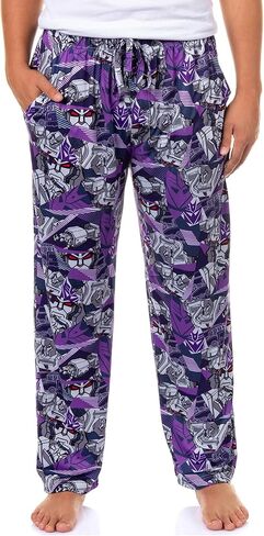 بيجامة ترانسفورمرز ديسيبتيكونز للرجال من ميجاترون للكبار صالة النوم بيجامة in Kuwait